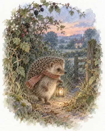 Watercolor Storybook style sample