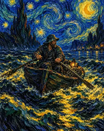 Vincent van Gogh style sample