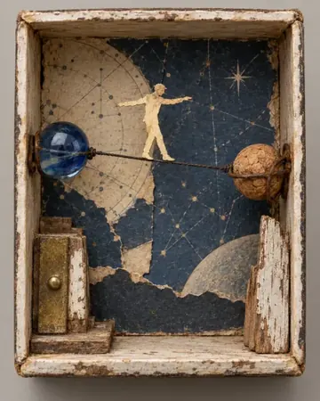 Joseph Cornell style sample