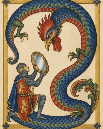 Illuminated Monster Codex style sample