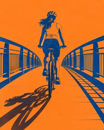 Stencil Duotone style sample